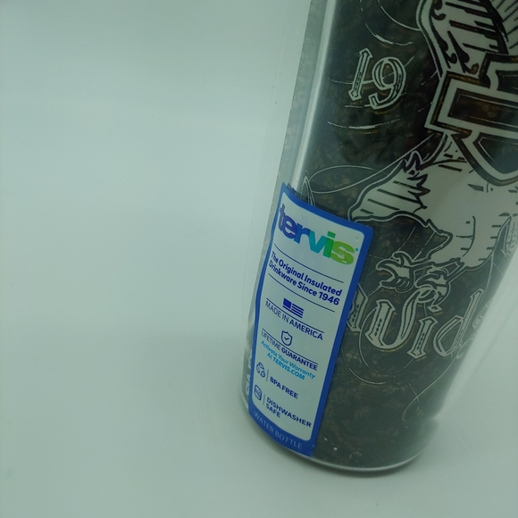 NEW Harley Davidson | black 24oz water bottle - Picture 3 of 11
